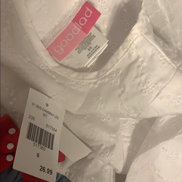 Ladybug Chambray Bubble Dress - Picture 2 of 10